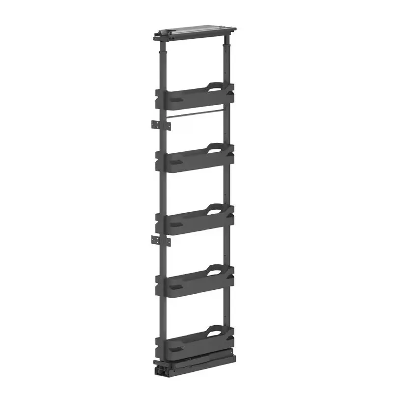 Colonne de cuisine THANOS 1659 - 1955 mm avec amortissement / Anthracite