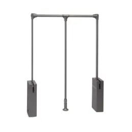 Porte-manteau rabattable SWAY / Titane