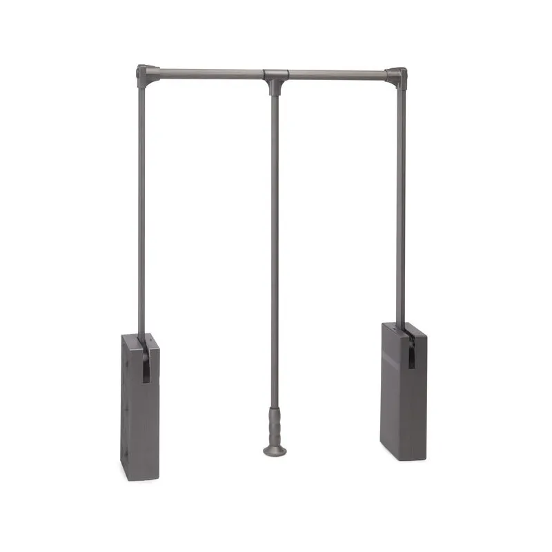 Porte-manteau rabattable SWAY / Titane