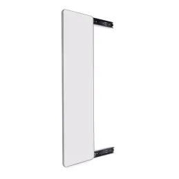 Miroir coulissant et pivotant pour armoire QUARTZ / Aluminium