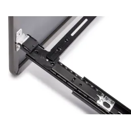 Miroir coulissant et pivotant pour armoire QUARTZ / Aluminium