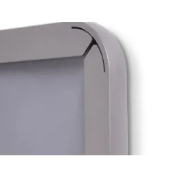 Miroir coulissant et pivotant pour armoire QUARTZ / Aluminium