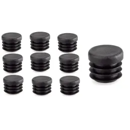Obturateur pour trou de 20 mm – 10 pièces / Noir