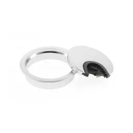 Passe-câbles LINDA 60 / Chrome brillant