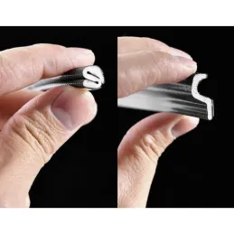 Joint autocollant pour fenêtres et portes 4000 mm / Noir