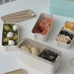 Boîte à petit-déjeuner avec couverts EAT / Crème