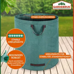 Sac de jardin XXL pour déchets / 280 L