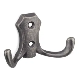 Porte-manteau MIKEL M / Argent vieilli