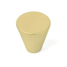 Poignée bouton MANGO / Doré mat l