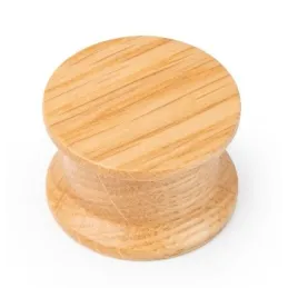 Bouton en bois BALENCIA / Chêne verni