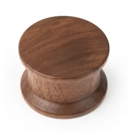 Bouton en bois BALENCIA / Noyer verni