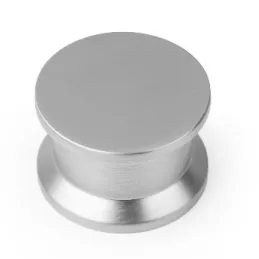 Poignée bouton BALENCIA / Nickel brossé