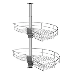 Carrousel STANDARD 180° / Chrome brillant