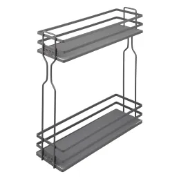 Panier coulissant ECONOM PUSH (ouverture sans poignée) / Anthracite