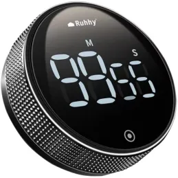 Minuteur LED magnétique avec alarme / Noir