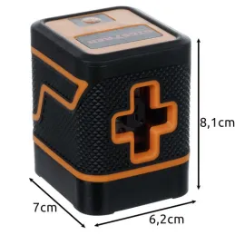 Niveau laser en croix avec support