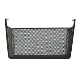 Panier métallique sous étagère PRACTICAL / Noir mat