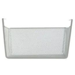 Panier métallique à suspendre sous une étagère PRACTICAL / Blanc mat