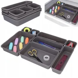 Set 8 organisateurs de tiroir PARAMON / Anthracite