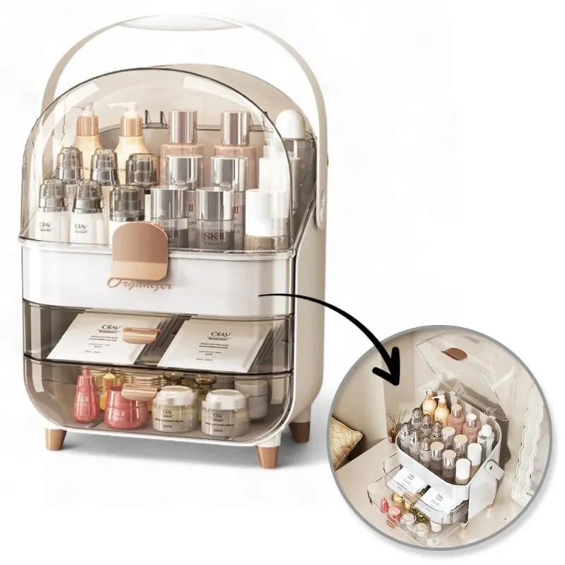 Organiseur de maquillage exclusif VISION / Blanc