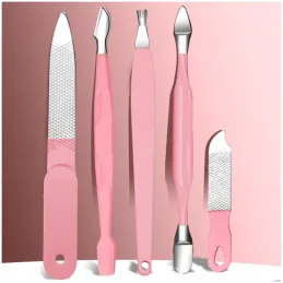 Kit de manucure professionnel de 12 pièces / Rose