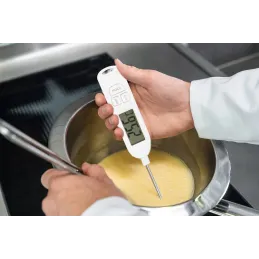 Thermomètre alimentaire LCD PROFI CHIEF / Blanc