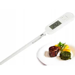 Thermomètre alimentaire LCD PROFI CHIEF / Blanc