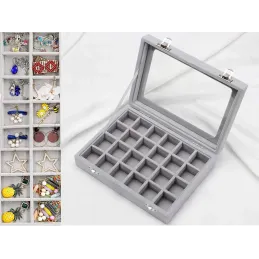 Coffret à bijoux luxueux AMBIENTE / Gris