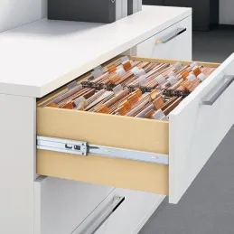 Coulisse à billes 46 mm HETTICH KA 5632 / Sans amortissement