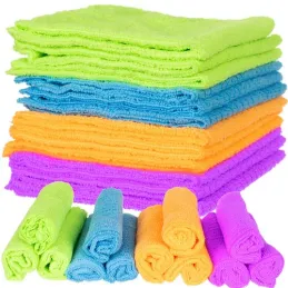 Lot de chiffons en microfibre EUROCLEAN – 12 pièces / couleurs assorties