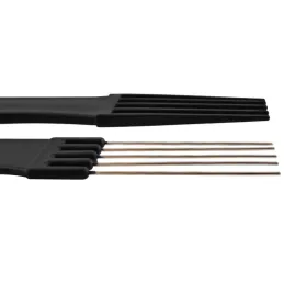 Lot de 10 peignes de coiffure BARBER / Noir