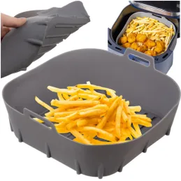 Insert en silicone pour friteuse à air chaud / Gris