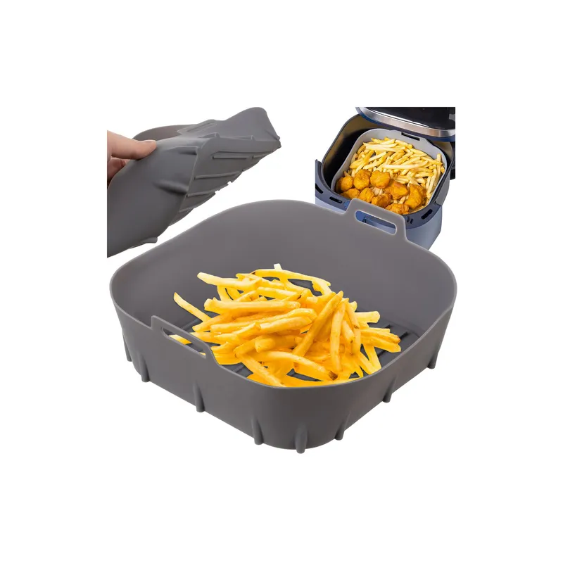 Insert en silicone pour friteuse à air chaud / Gris
