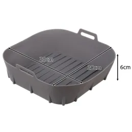 Insert en silicone pour friteuse à air chaud / Gris