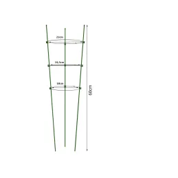 Support pour fleurs et légumes 600 mm / Vert