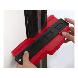 Gabarit de contour pour la prise de mesures / Rouge