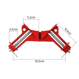 Pince d’angle de menuisier / Rouge