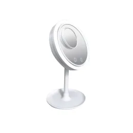 Miroir cosmétique avec ventilateur ICE / Blanc