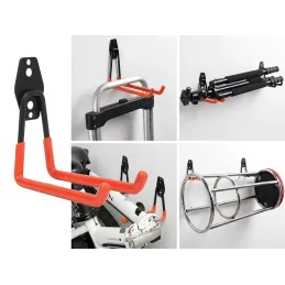Support de garage pour outils et vélos / Rouge
