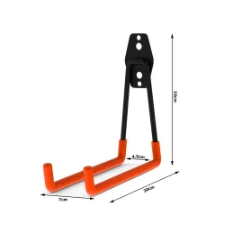 Support de garage pour outils et vélos / Rouge
