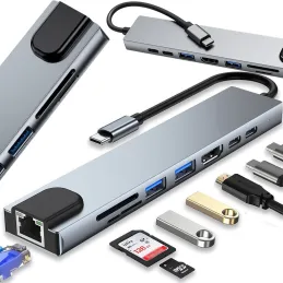 Prise de raccordement pour tous les types de connecteurs OFFICE HUB / Argent