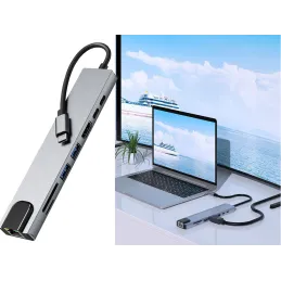 Prise de raccordement pour tous les types de connecteurs OFFICE HUB / Argent