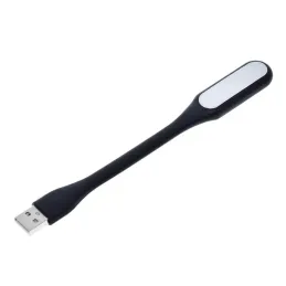 Lampe flexi USB en silicone pour ordinateur portable PAD / Noir