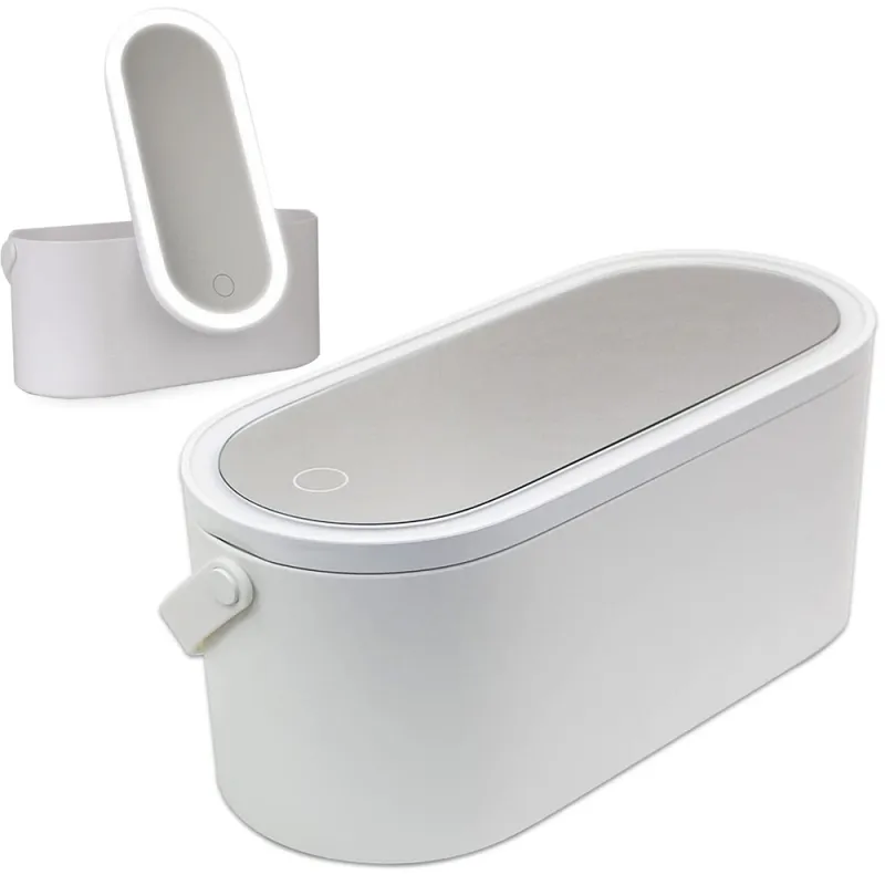 Boîte à cosmétiques avec éclairage LED ATRIA / Blanc
