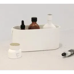 Boîte à cosmétiques avec éclairage LED ATRIA / Blanc