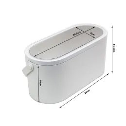 Boîte à cosmétiques avec éclairage LED ATRIA / Blanc