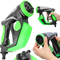 Pistolet haute pression pour le lavage de voiture avec réservoir de détergent / Vert