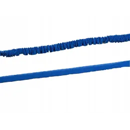 Tuyau d’arrosage flexible extensible avec embout d’arrosage / Bleu