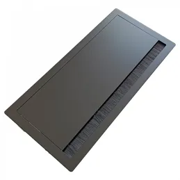 Passe-câbles ASA MONO 316 x 148 mm / Noir mat