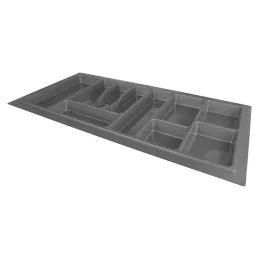 Range-couverts VIVA – profondeur 450 mm / argenté